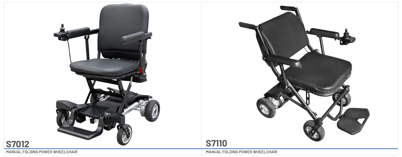 Solax power wheelchair S7012 and S7110
