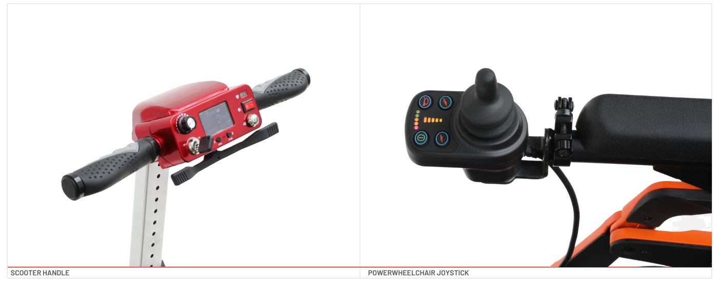 What is best Handle vs Joystick for mobility devices